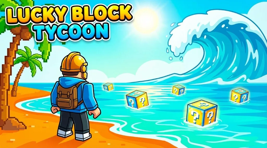 Escape Waves For Lucky Blocks Beginner Guide